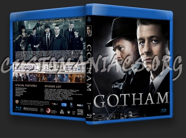 Gotham Season 1 blu-ray cover