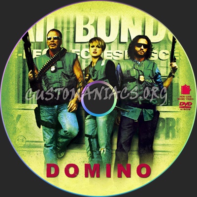 Domino dvd label