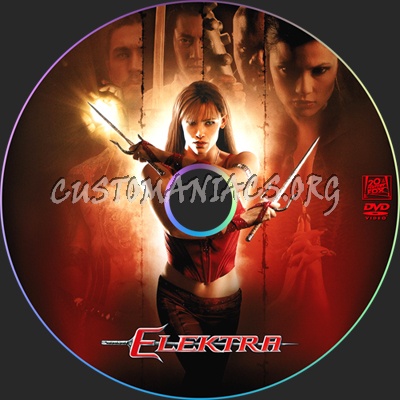 Elektra dvd label