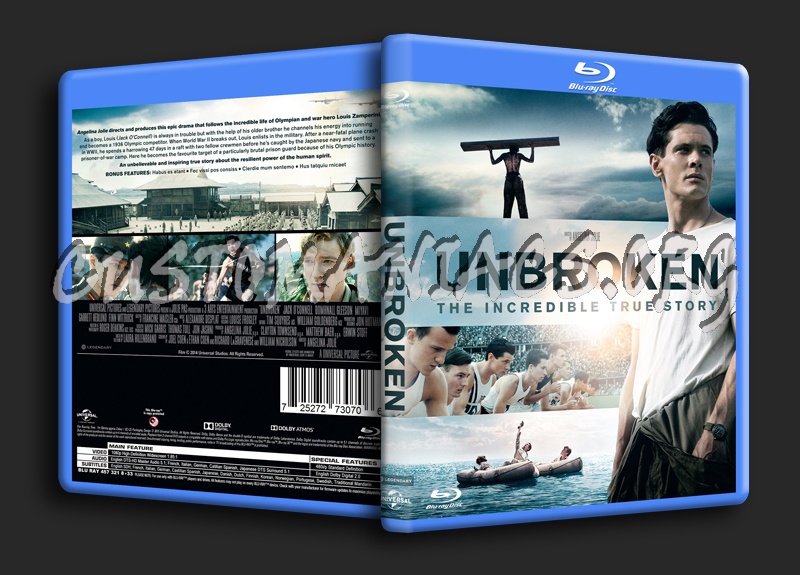 Unbroken blu-ray cover
