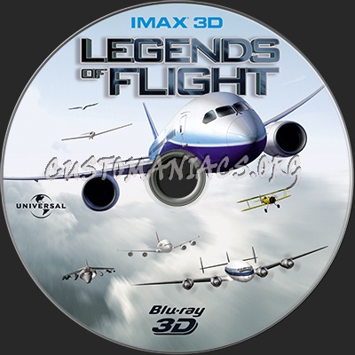 Legends of Flight blu-ray label