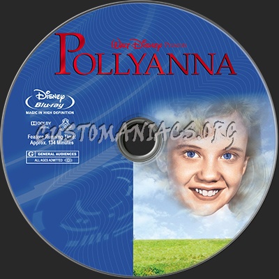 Pollyanna blu-ray label