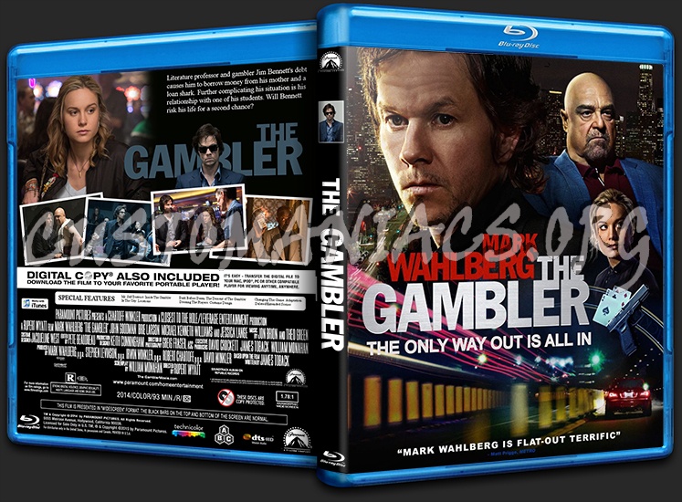 The Gambler blu-ray cover