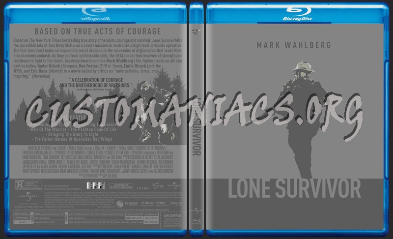 Lone Survivor blu-ray cover