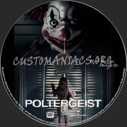 Poltergeist(2015) blu-ray label