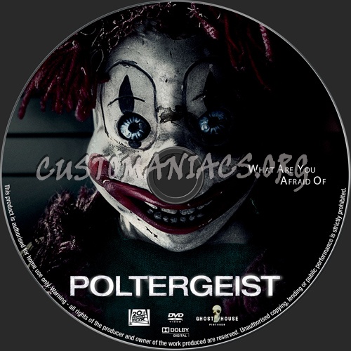 Poltergeist(2015) dvd label