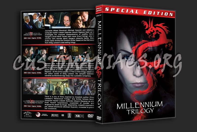 Millennium Trilogy dvd cover