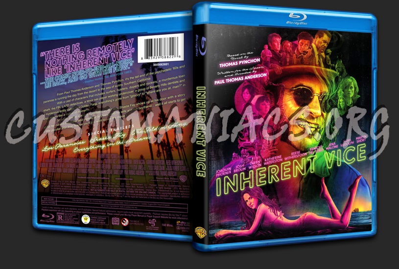 Inherent Vice blu-ray cover