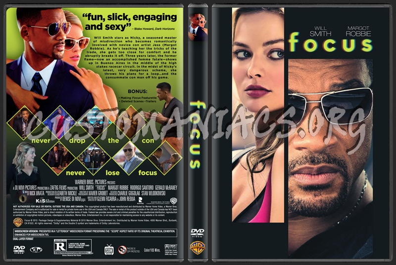 Focus (2015) dvd cover