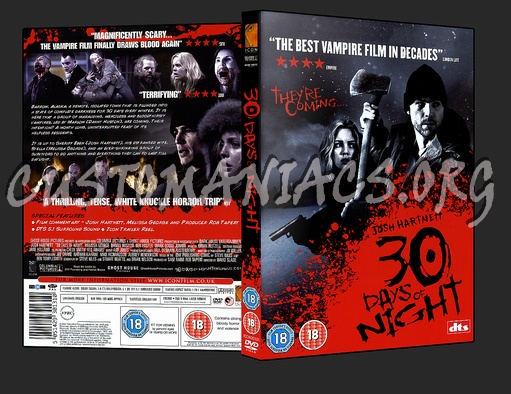 30 Days of Night dvd cover