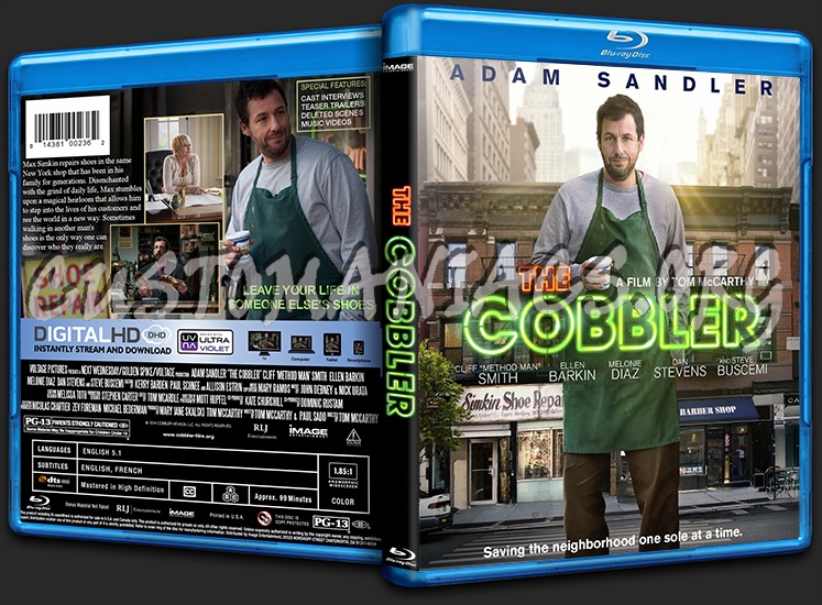 The Cobbler blu-ray cover