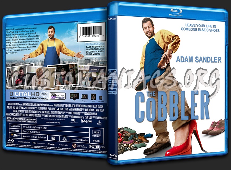 The Cobbler blu-ray cover