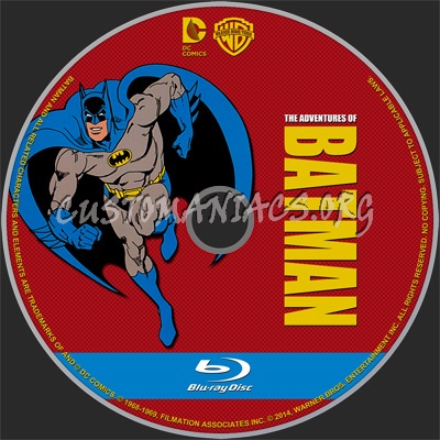 The Adventures of Batman (1968-1969) blu-ray label