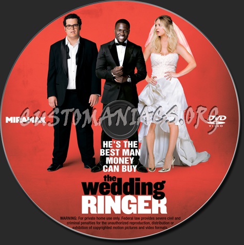 The Wedding Ringer dvd label