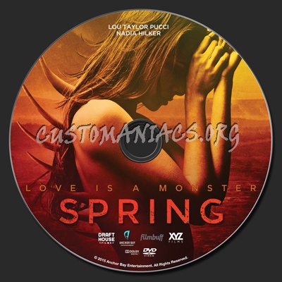 Spring dvd label