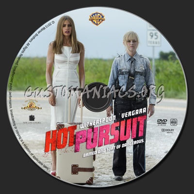 Hot Pursuit dvd label