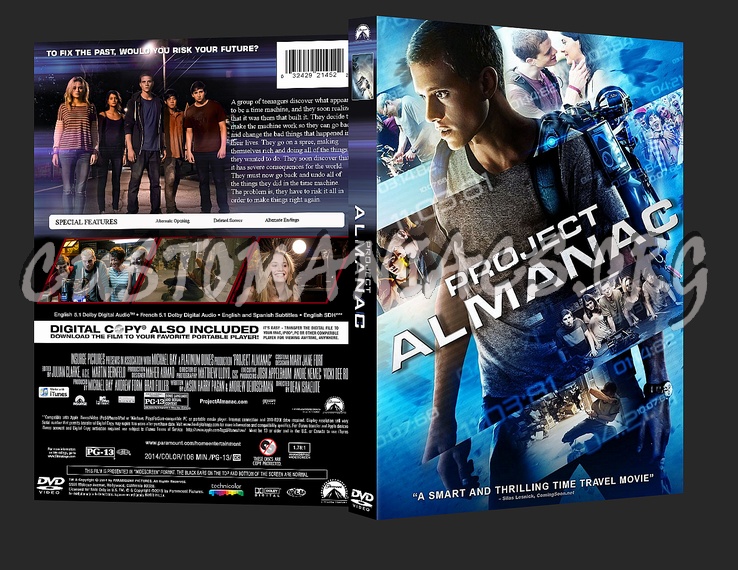 Project Almanac dvd cover