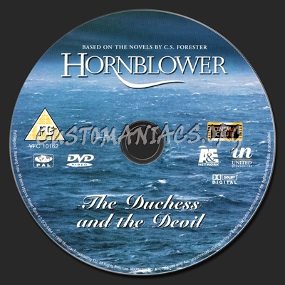 Hornblower dvd label