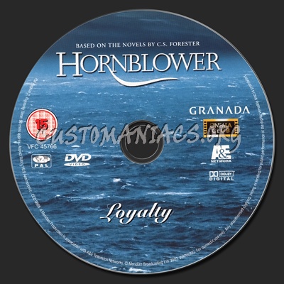 Hornblower dvd label