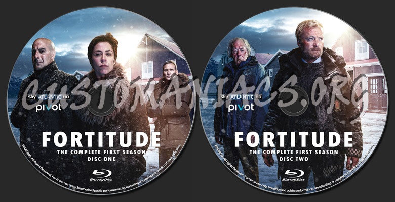 Fortitude Season 1 blu-ray label