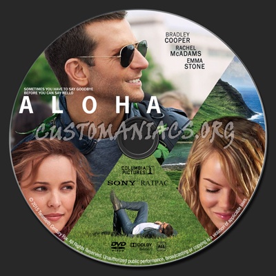 Aloha dvd label