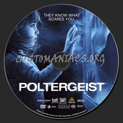 Poltergeist (2015) dvd label