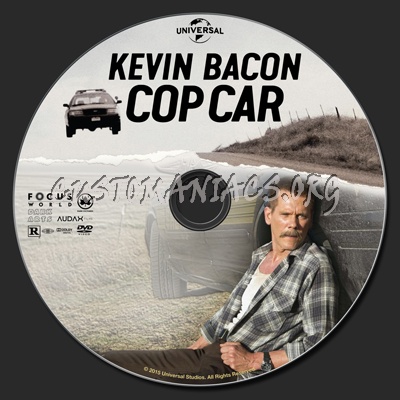 Cop Car dvd label