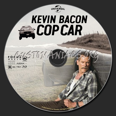 Cop Car blu-ray label