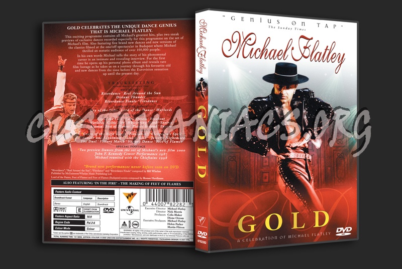Michael Flatley Gold dvd cover