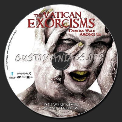 The Vatican Exorcisms dvd label