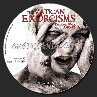 The Vatican Exorcisms blu-ray label