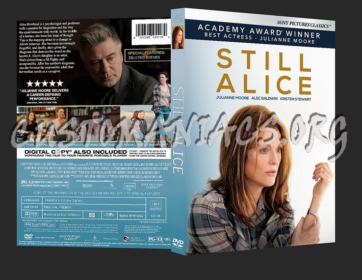 Still Alice dvd cover