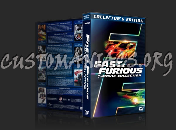 Fast & Furious 7- Movie Collection dvd cover
