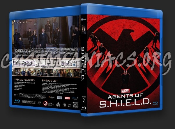 Agents of S.H.I.E.L.D. (Shield) Season 2 blu-ray cover