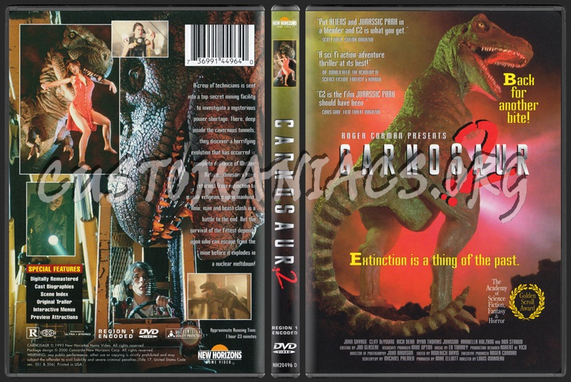 Carnosaur 2 dvd cover
