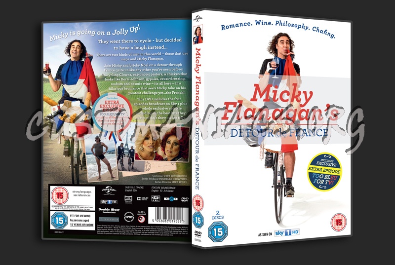 Micky Flanagan's Detour de France dvd cover