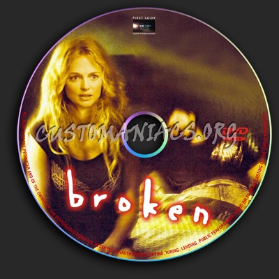 Broken dvd label