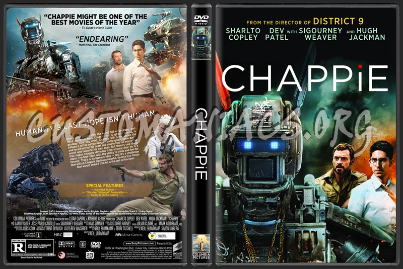 Chappie dvd cover