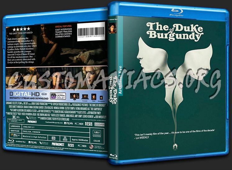 The Duke of Burgundy blu-ray cover