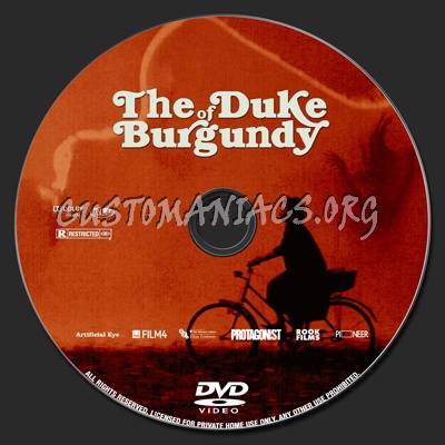 The Duke of Burgundy dvd label