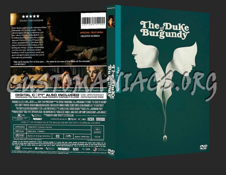 The Duke of Burgundy dvd cover