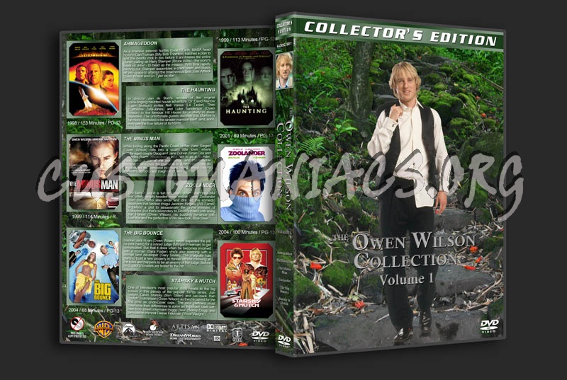 The Owen Wilson Collection - Volume 1 dvd cover