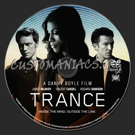 Trance dvd label