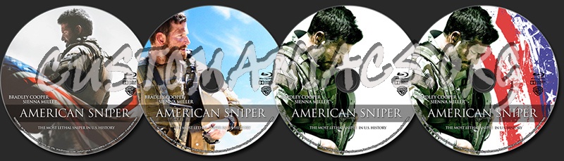 American Sniper blu-ray label