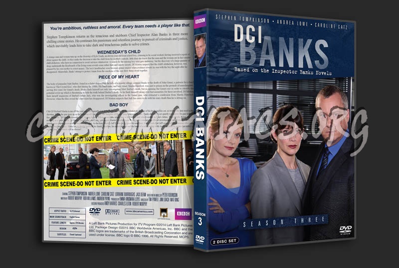 DCI Banks - Season 3 dvd cover