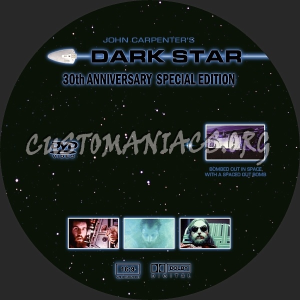 Dark Star 30th Anniversary SE dvd label