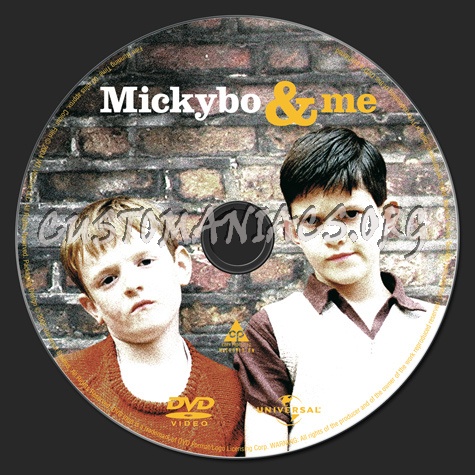 Mickybo & Me dvd label