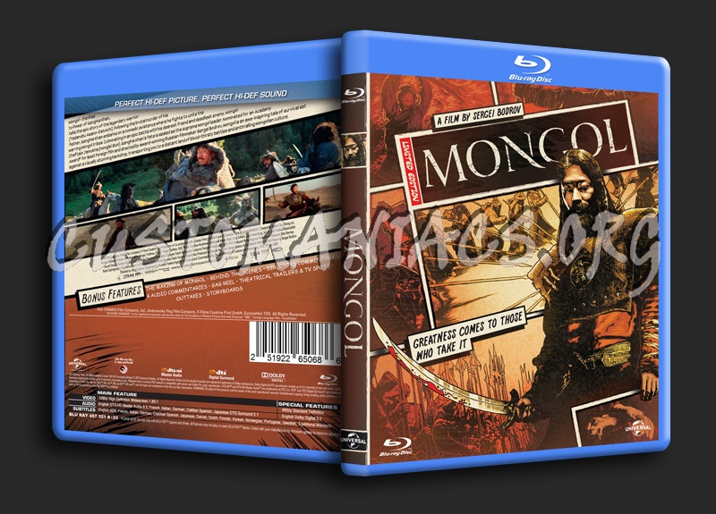 Mongol blu-ray cover