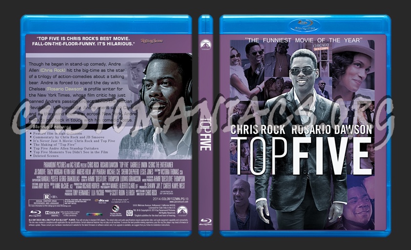 Top Five blu-ray cover