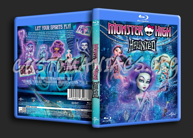 Monster High Haunted blu-ray cover